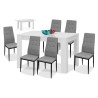 Conjunto mesa y 6 sillas comedor Isaba