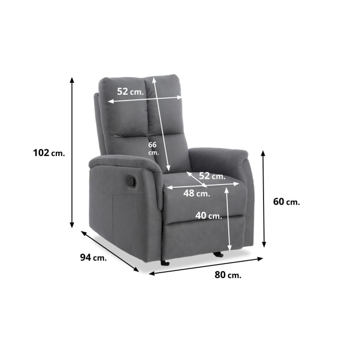 Sillón relax balancín Guadalix