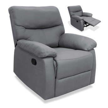 Sillón Relax gris Dexter