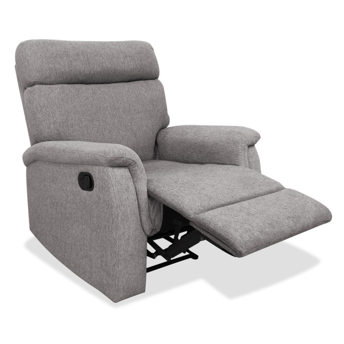 Sillón relax reclinable manual Texas color tierra