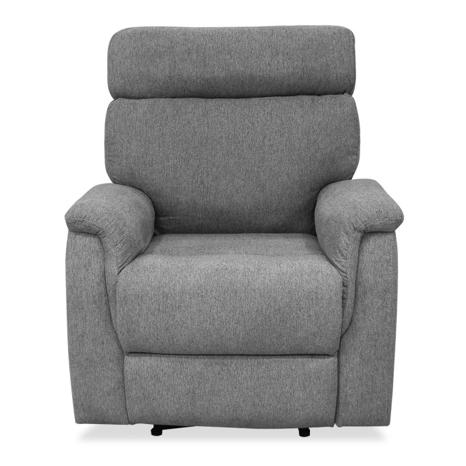 Sillón relax reclinable manual Texas gris