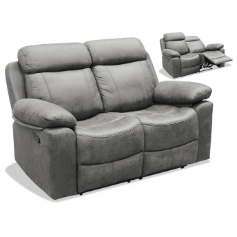Sofá relax 2 plazas Málaga 155 cm