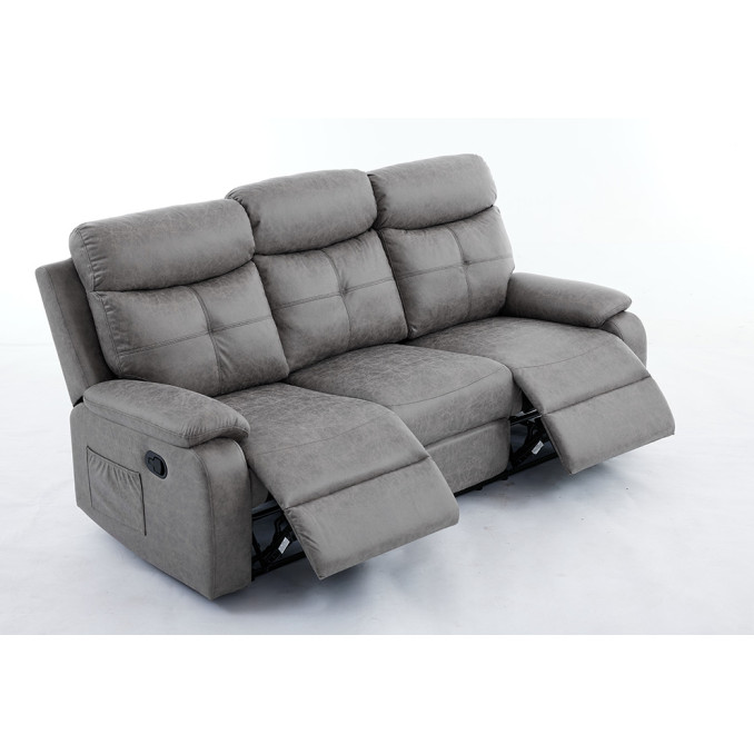 Sofá relax 3 plazas 207 cm manual Cruise