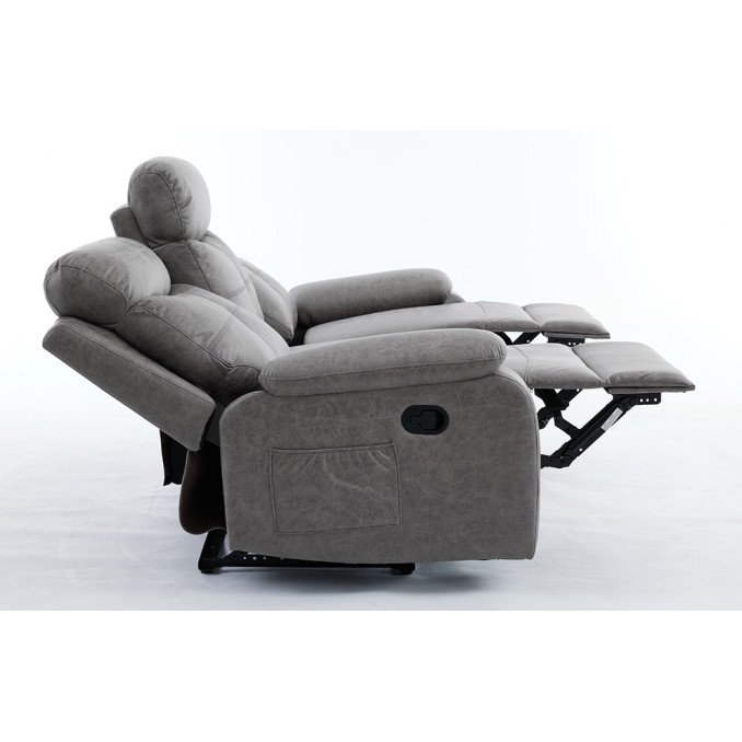 Sofá relax 3 plazas 207 cm manual Cruise