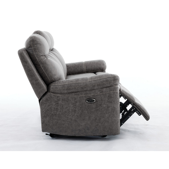 Sofá relax eléctrico 3 plazas 192 cm Afflec