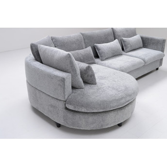Sofá cama chaise longue izquierda Charlene 282 cm