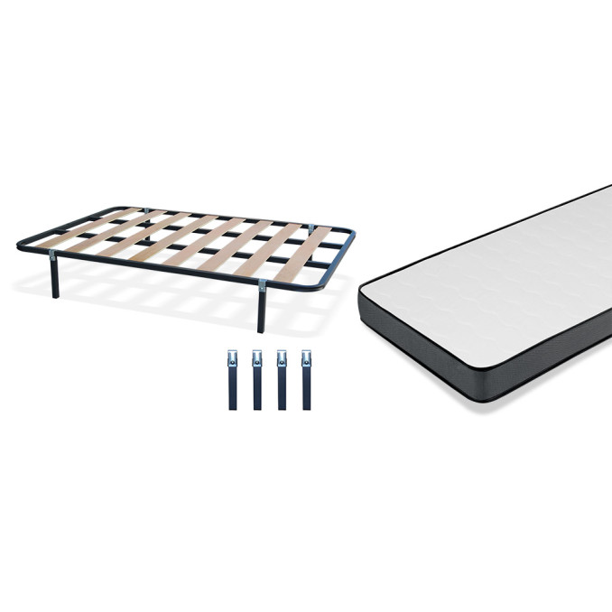 Conjunto Somier y colchón Prime 135x190