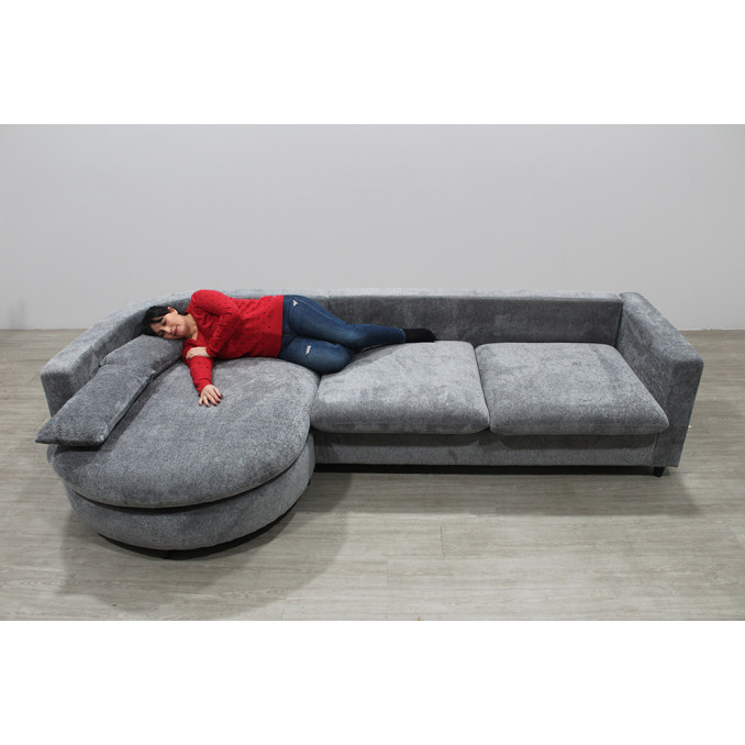 Sofá cama chaise longue izquierda Charlene 282 cm