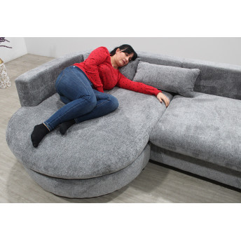 Sofá cama chaise longue izquierda Charlene 282 cm