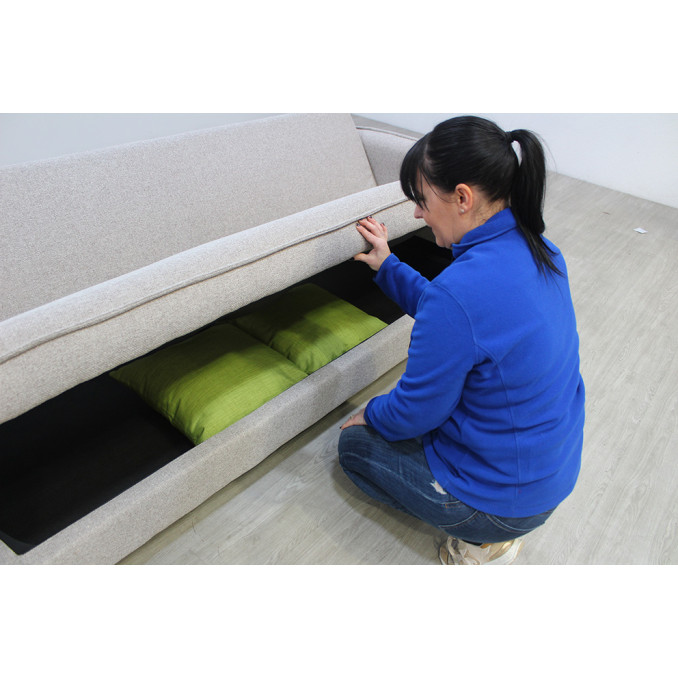 Sofá cama con arcón gran capacidad Madonna 203 cm