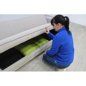 Sofá cama con arcón gran capacidad Madonna 203 cm