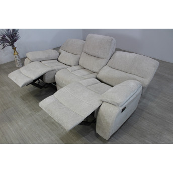 Sofá relax tres plazas Huracán 220 cm.