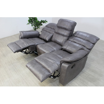 Sofá relax tres plazas manual Gallardo 200 cm