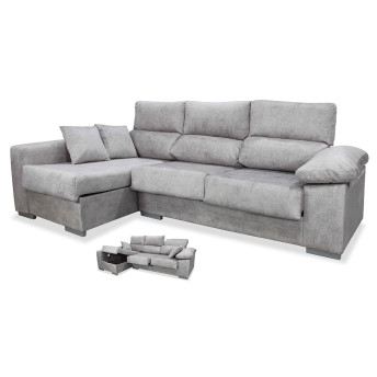 Sofá chaise longue izquierda Jaime 260 cm