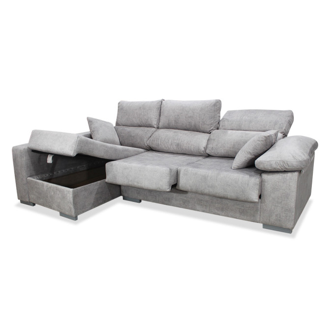 Sofá chaise longue izquierda Jaime 260 cm