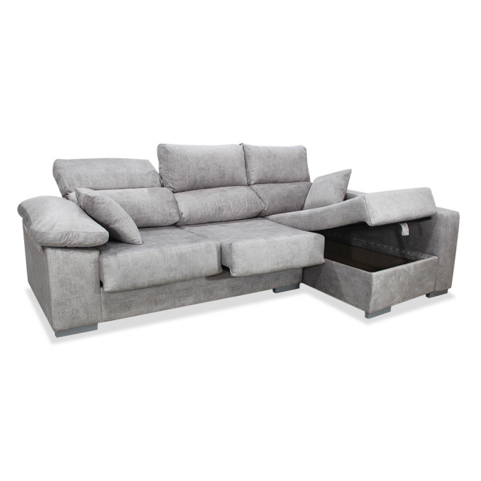 Sofá chaise longue derecha Jaime 263 cm