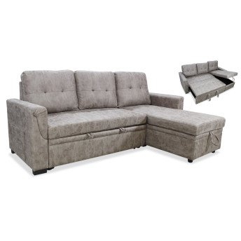 Sofá chaise longue cama Cristian 205 cm