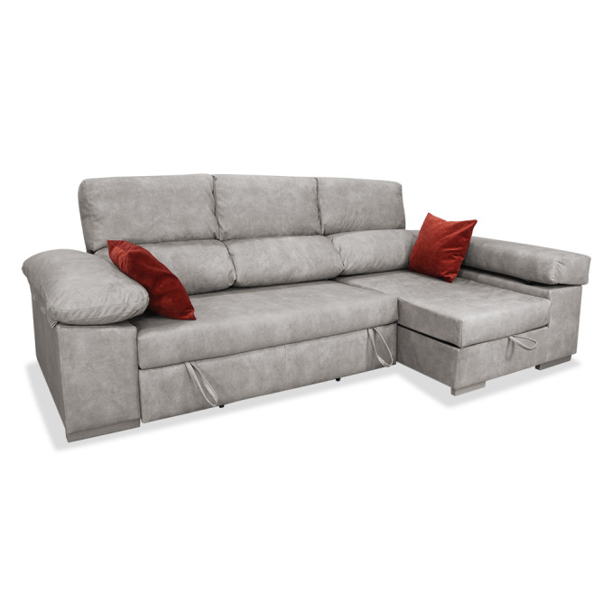 Sofá cama chaise longue derecha Supreme 285 cm