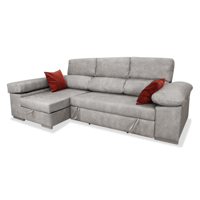 Sofá cama chaise longue izquierda Supreme 285 cm