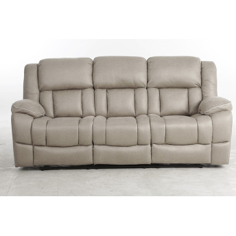 Sillón relax 3p Cooper 220 cm con respaldo reposabrazos portabebidas