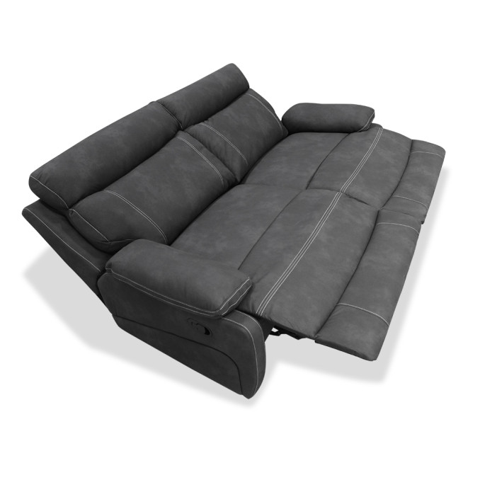 Sofá relax tres plazas Jack 205 cm