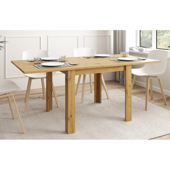 Conjunto mesa extensible y 4 sillas Berta