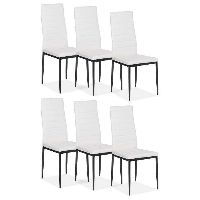 Conjunto mesa comedor extensible y 6 sillas...