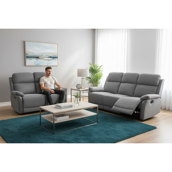 Sofá relax dos plazas Di Caprio 122 cm