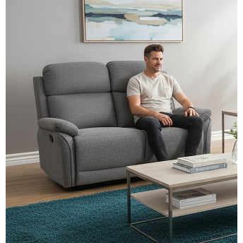 Sofá relax dos plazas Di Caprio 122 cm