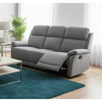 Sofá relax tres plazas Di Caprio 185 cm