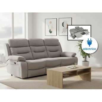 Sofá relax eléctrico Florencia 3 plazas 220 cm