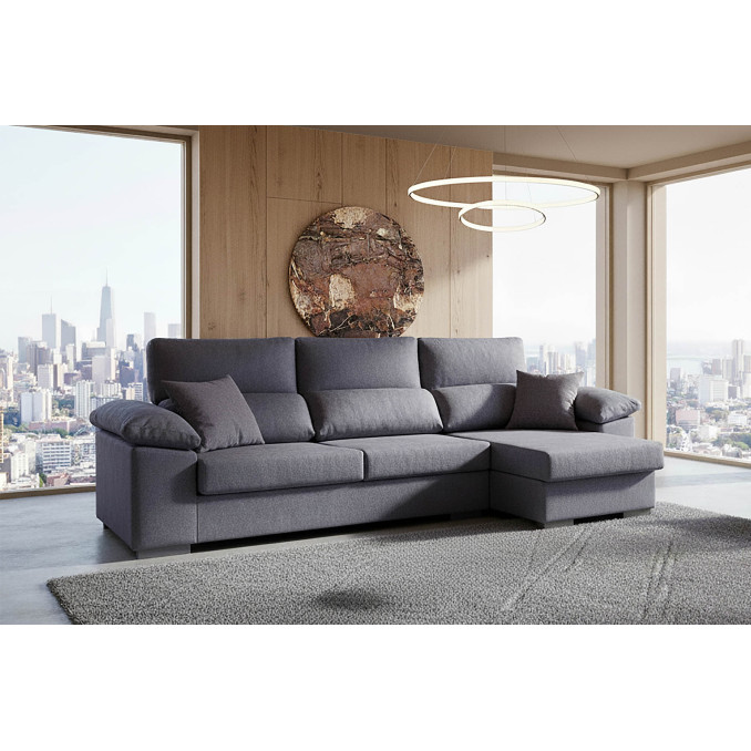 Sofá chaiselongue Álvaro reversible 265 cm