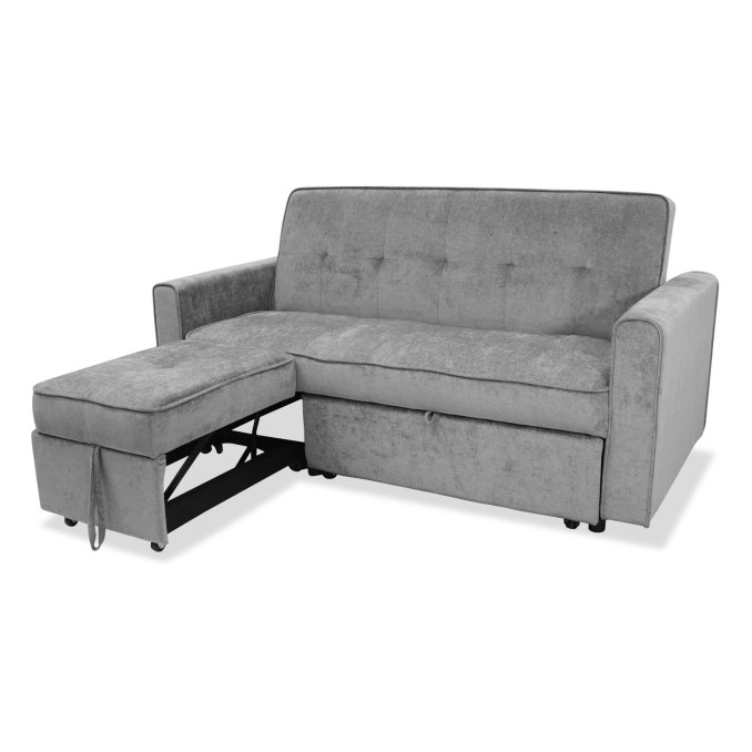 Sofá con cama y chaiselongue extraíbles Arkana...