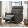Sillón relax reclinable manual Texas gris