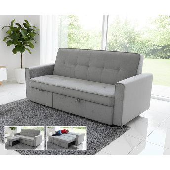 Sofá con cama y chaiselongue extraíbles Arkana 178 cm