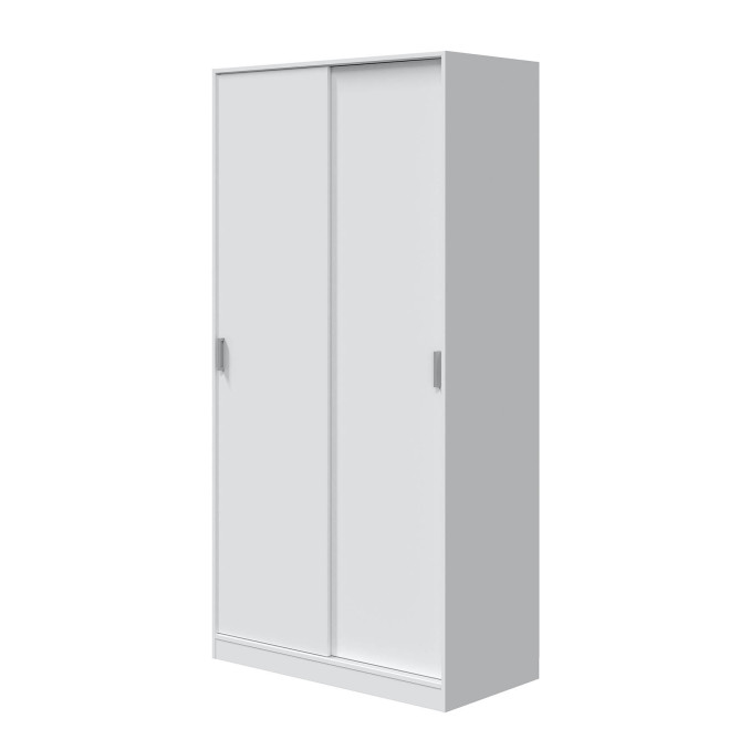 Armario dos puertas Flow correderas 100 cm