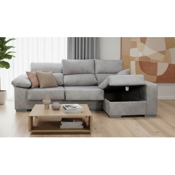 Sofá chaise longue derecha Jaime 263 cm