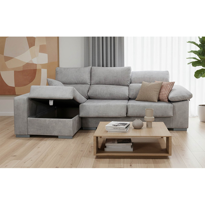 Sofá chaise longue izquierda Jaime 260 cm