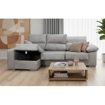 Sofá chaise longue izquierda Jaime 260 cm