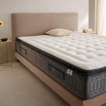 Colchón viscoelástica con muelle ensacado Imperium 105x190 Altura 31cm.