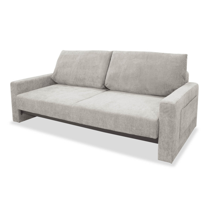 Sofá cama extra grande Wakale XL beige 230 cm.