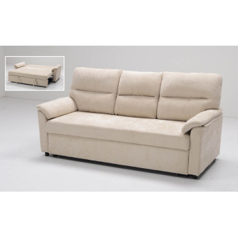 Sofá cama 3 plazas Fleming beige 200 cm