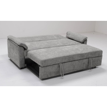 Sofá cama 3 plazas Fleming gris 200 cm