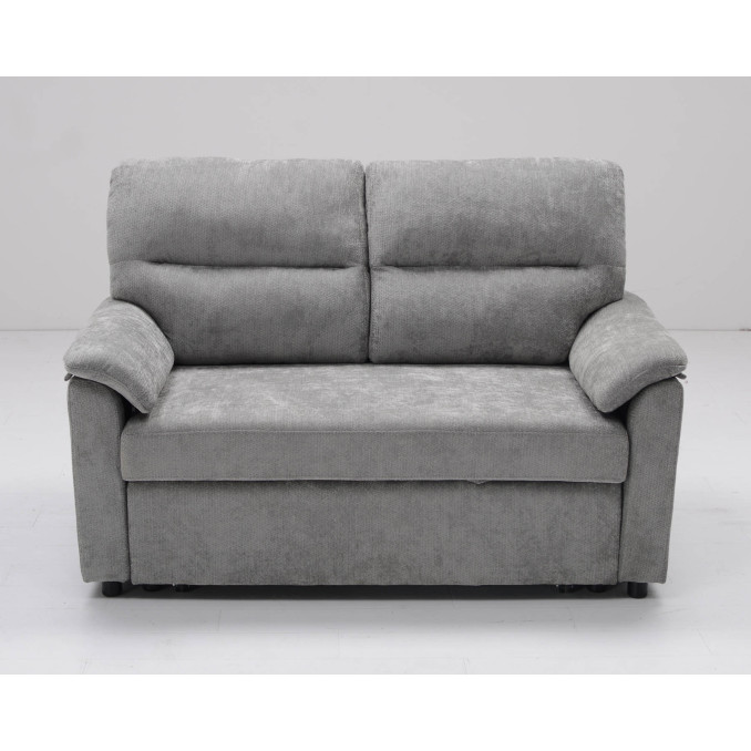 Sofá cama 2 plazas Fleming gris 140 cm