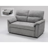 Sofá cama 2 plazas Fleming gris 150 cm
