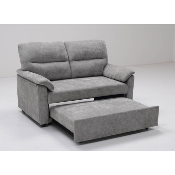 Sofá cama 2 plazas Fleming gris 140 cm