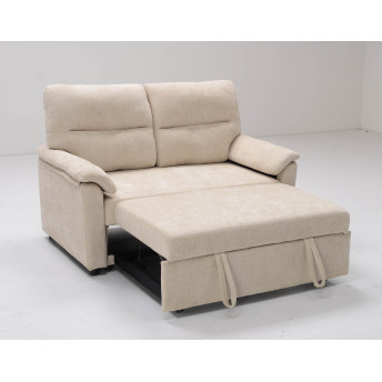 Sofá cama 2 plazas Fleming beige 140 cm