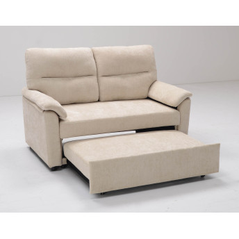 Sofá cama 2 plazas Fleming beige 140 cm