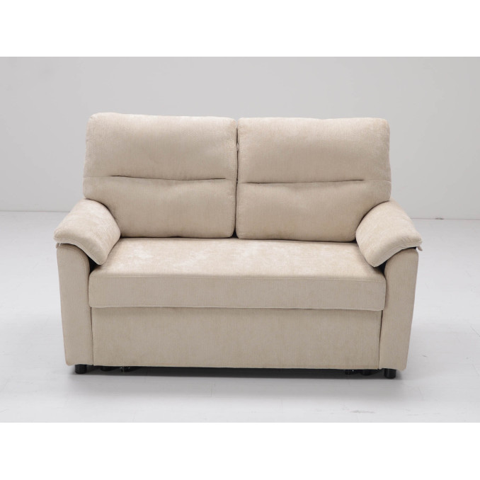 Sofá cama 2 plazas Fleming beige 140 cm
