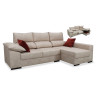 Sofá chaise longue derecha California arcón abatible 265 cm